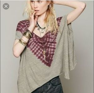Free People Tie Dye Shirt